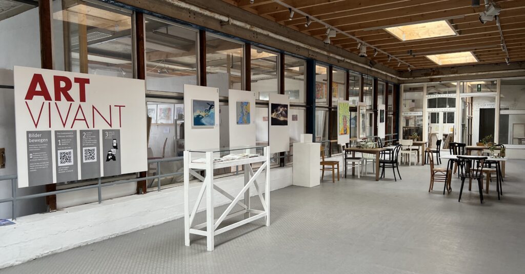 Austellung "Art vivant" im Rahmen der Aachener Kunstroute 2022 in der Halle1